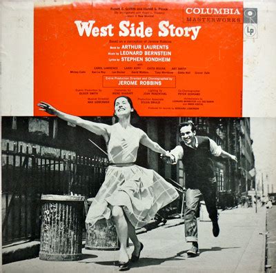 Album West Side Story De Bernstein Leonard Sondheim Stephen Sur CDandLP