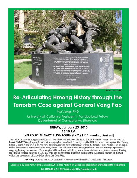 Re-Articulating Hmong History through the Terrorism Case against ...