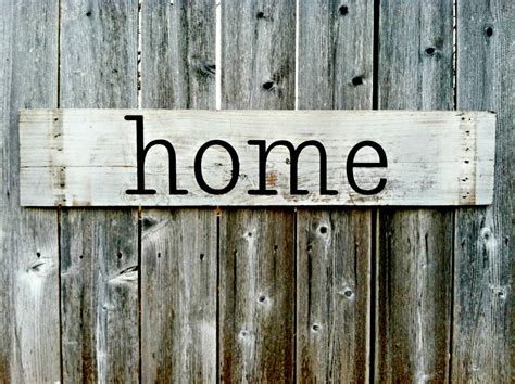 Handmade Wall Decor Home Rustic Wooden Sign By Rusticdesigns1