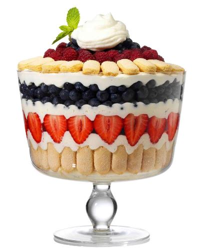Moonlake from america on may 22, 2013: Trifle Bowl with Lid by Luigi Bormioli & Fruit Trifle ...