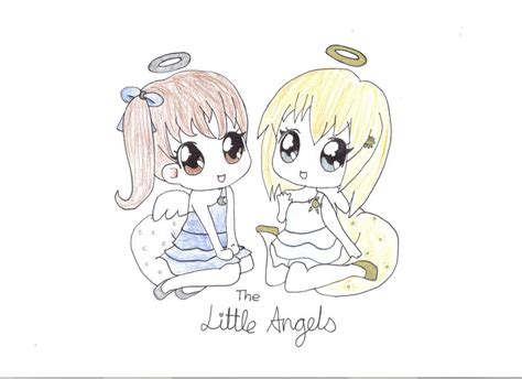Chibi Angels Sketch By Cyberbubble99 On Deviantart