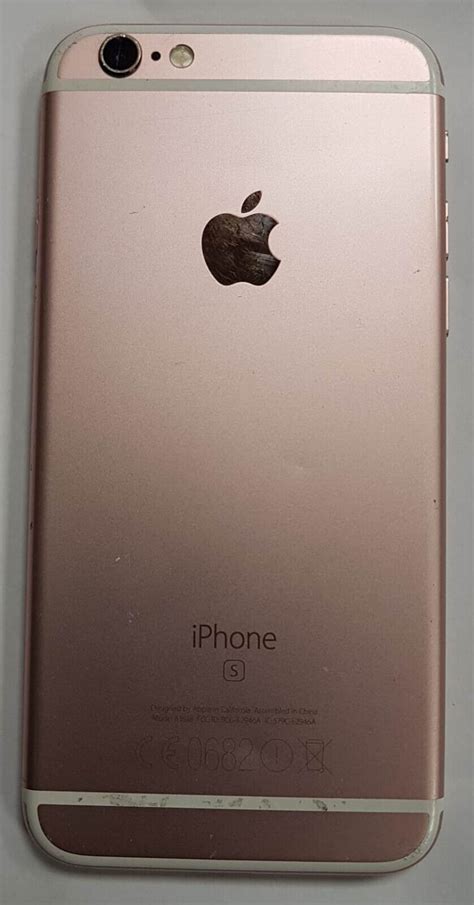 Apple Iphone 6s 32gb Unlocked A1688 Rose Gold Good Condition Tested