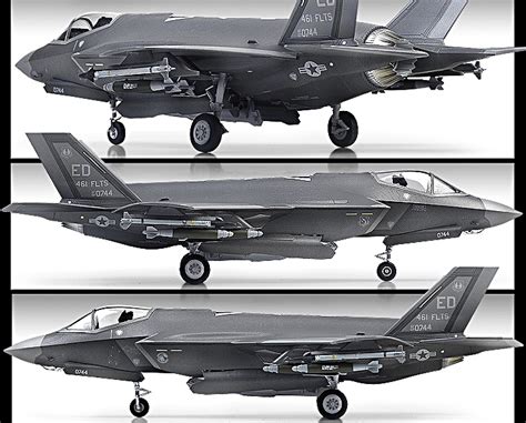 What exactly is the difference? Scale Model News: ACADEMY F-35A LIGHTNING II: 1:72 SCALE ...