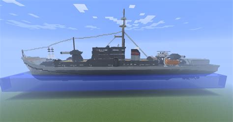Big Navy Ship Minecraft Map