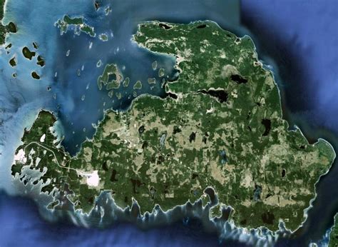 Here is an invaluable trail map of drummond island. U.P. North Life: Paddling Drummond Island