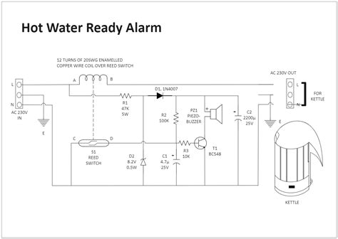 Ready Alarm Circuit Diagram Edrawmax Template