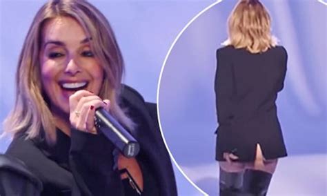 Louise Redknapp Puts On A Cheeky Display As She Flashes Her Bottom In Racy New Video Ahead Of