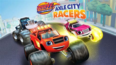 Blaze And The Monster Machines Axle City Racers For Nintendo Switch