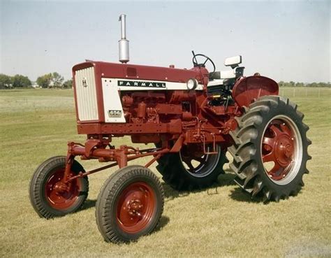 Farmall 656 Hi Clear Tractor Photograph Wisconsin Historical