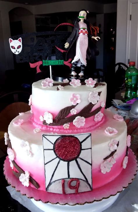 Demon Slayer Cake Bolo De Anime Bolos De Aniversário Ideias De Bolos