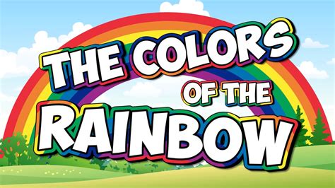 Colors Of The Rainbow Color Song For Kids Learning The Colors
