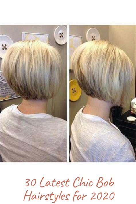 30 Latest Chic Bob Hairstyles For 2020