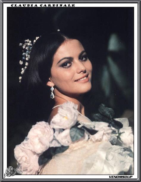 The Hair And Stars Flowers Of Claudia Cardinale In The Leopard