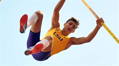 To be the best pole vaulter in history. Armand Duplantis blev sjua i Diamond League i Bryssel