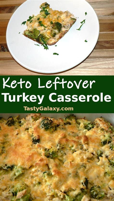 Keto Turkey Leftover Casserole With Broccoli Recipe Recipe Leftover