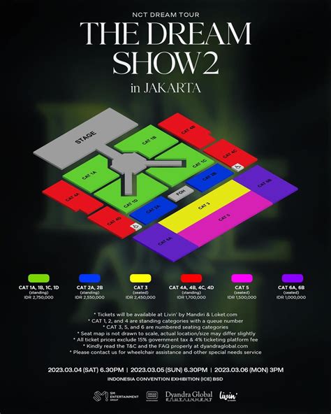 Daftar Harga Dan Cara Beli Tiket Konser Nct Dream “the Dream Show 2 In Jakarta” Digelar Selama