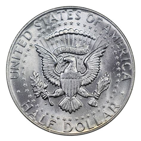 1964 Us Kennedy Silver Half Dollar Original Skin Coins