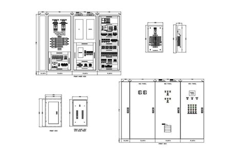 Mcc Electrical Panel Cad Dwg