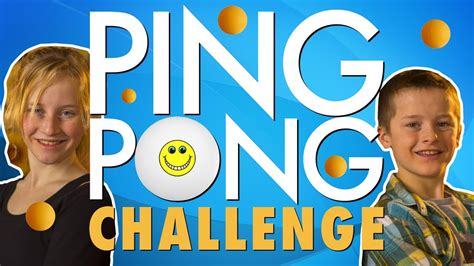 Ping Pong Ball Challenge A Minute To Win It Party Game Try Not To Laugh Youtube