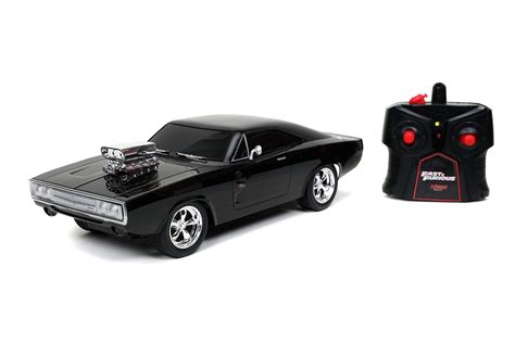 Buy Jada Toys Fast And Furious Rc Car 116 Dom S 1970 Dodge Charger Rt