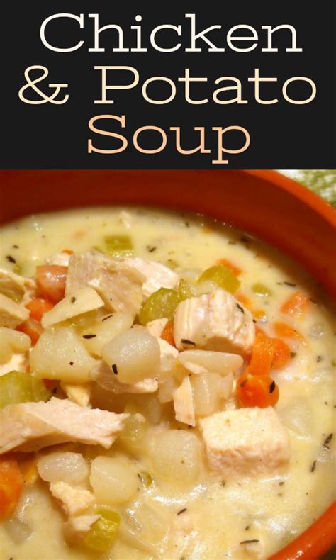 Chicken and corn soup (also called cream corn soup) is a thick cantonese soup. Creamy Chicken & Potato Soup | Recipe | Chicken potato soup, Chicken potatoes, Chicken soup recipes