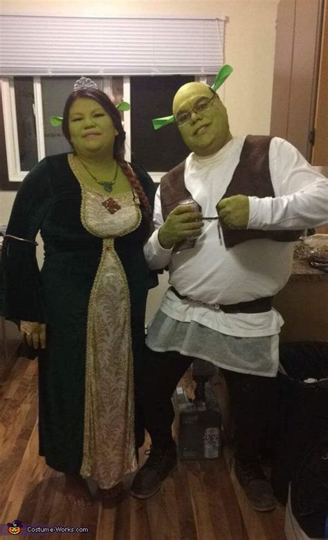 Shrek And Princess Fiona Costume Unique DIY Costumes