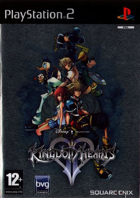 Kingdom Hearts Ii 2005 Playstation 2 Box Cover Art Mobygames