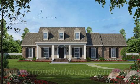 Cape Cod Floor Plans Monster House Plans