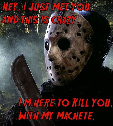 Made A Jason Meme Jason Voorhees Horror Movies Funny Funny Horror
