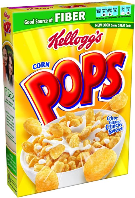 Kelloggs Corn Pops Cereal 235 125 Oz Boxes Cereal Boxs