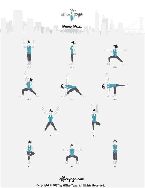 Confidence Building Power Poses Sequence Office Yoga