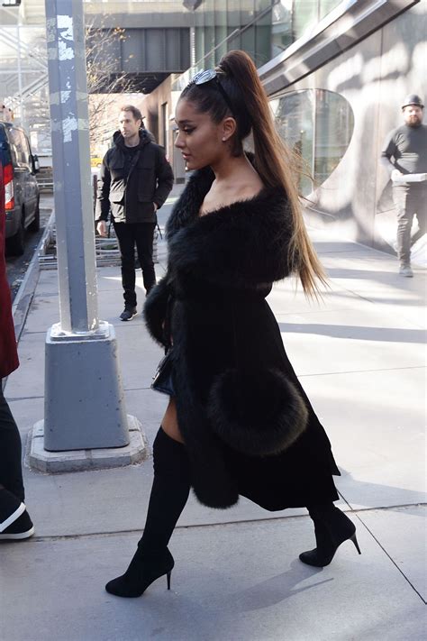 Ariana Grande Thigh High Boots Scrolller