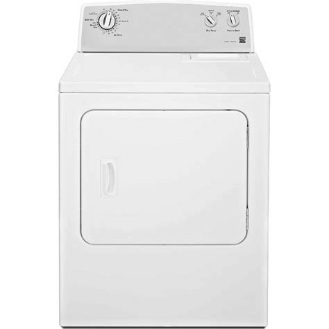 53899 Kenmore 70 Cu Ft Gas Dryer W Auto Dry White Big Deal