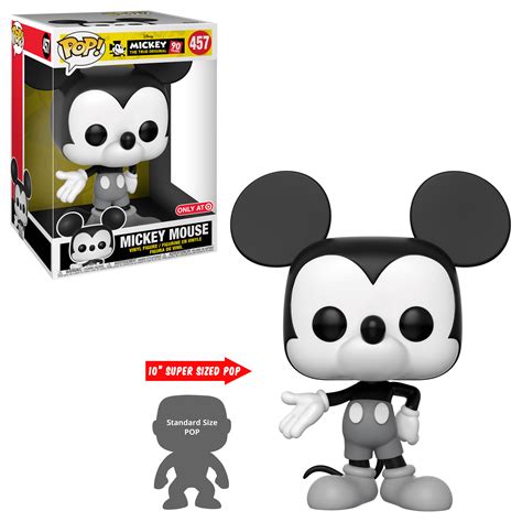 🤓 Figura Funko Pop Mickey Mouse Black And White 〖 Disney Animation