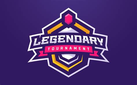 Legendary Esports Logo Template For Gaming Team Or Tournament 7681095