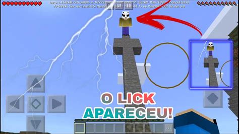 achei uma cruz gigante É sinal do lick em busca do lick 2 minecraft pocket edition youtube
