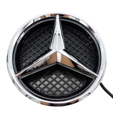 Illuminated Car Led Grille Logo Emblem Light For Mercedes Benz Ml350