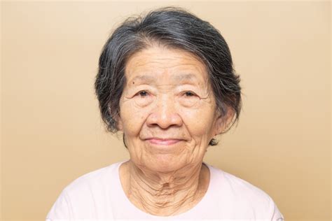 Premium Photo Portrait Of Senior Southeast Asian Woman