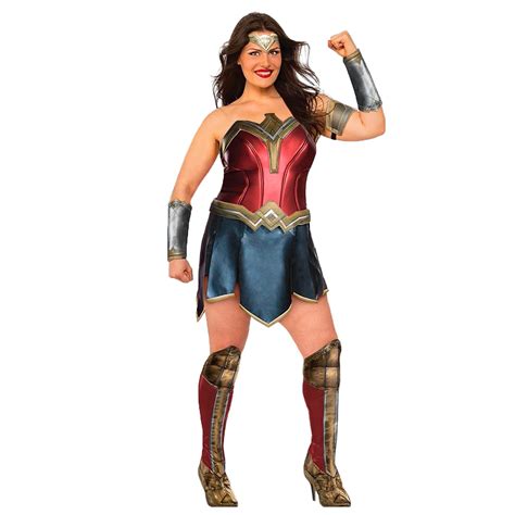 Wonder Woman Justice League Costume Womens Plus Size Dc Superhero 8