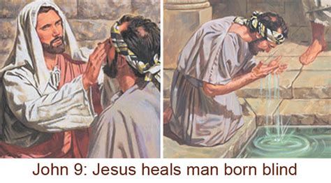 why did jesus put spit on the blind man