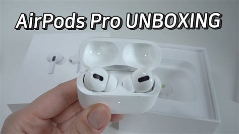 Apple Airpods Pro Unboxing Youtube
