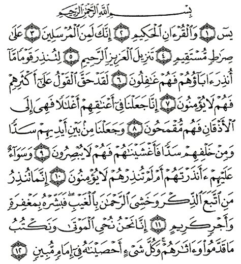 Learning to read the yaseen surah with tajweed via. Hellena Books