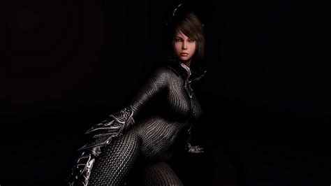 Daedric Chainmail Cbbe Bbb Bodyslide Skyrim Special Edition Hot
