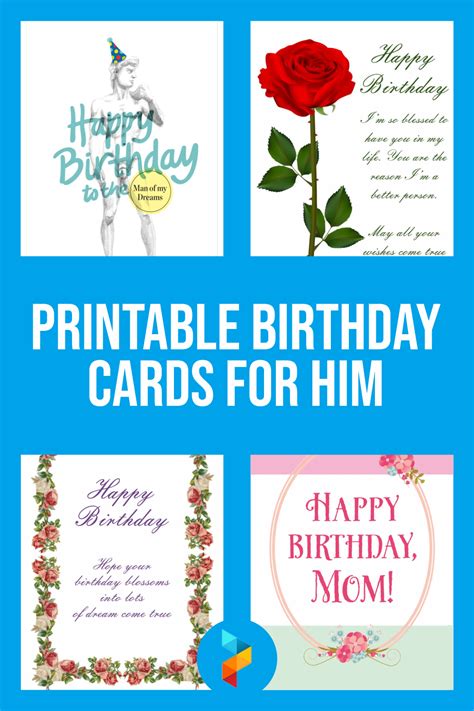 10 Best Printable Birthday Cards For Him