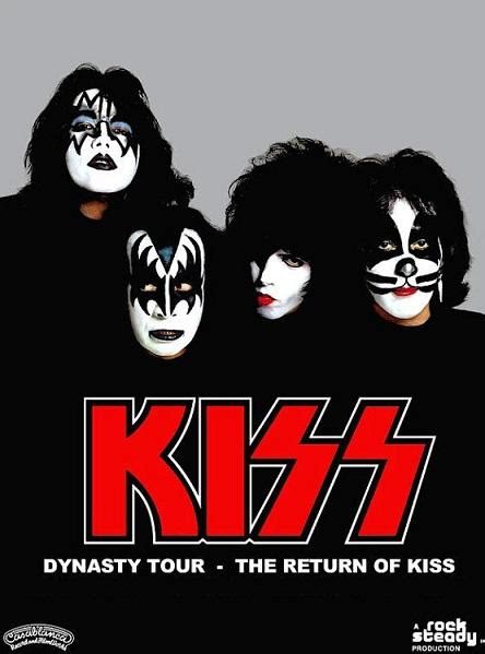 Kiss 1979 Concert Program Br