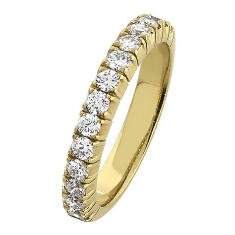 Yellow Gold Diamond Wedding Ring Australian Diamond Brokers