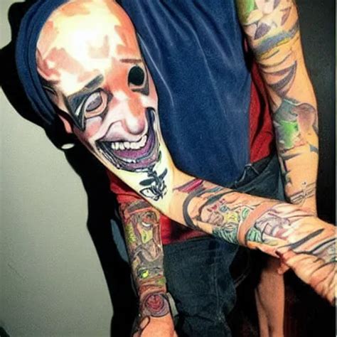 Tattoo Of Steve O From Jackass Looking Crazy Stable Diffusion Openart