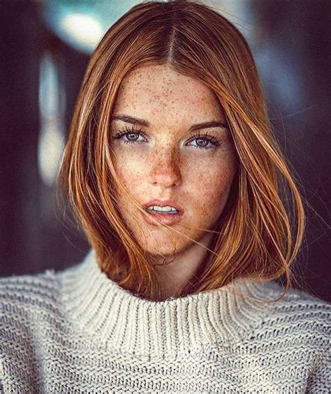 Freckles And Redhair Beauty Beautiful Freckles Beautiful Red Hair