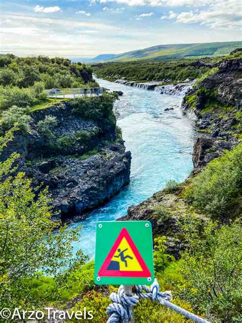 Visit Stunning Hraunfossar Waterfalls And Barnafoss In Iceland Arzo Travels