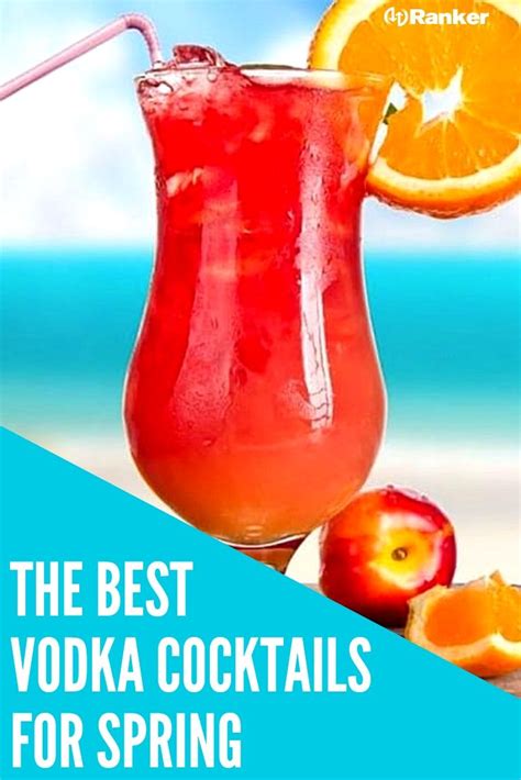 You can also mix vodka, cranberry and grapefruit for a fruity, refreshing sea breeze. Simple vodka drink recipes that are perfect for Spring ...